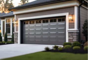 Modern home with newly installed garage door in Chula Vista, CA